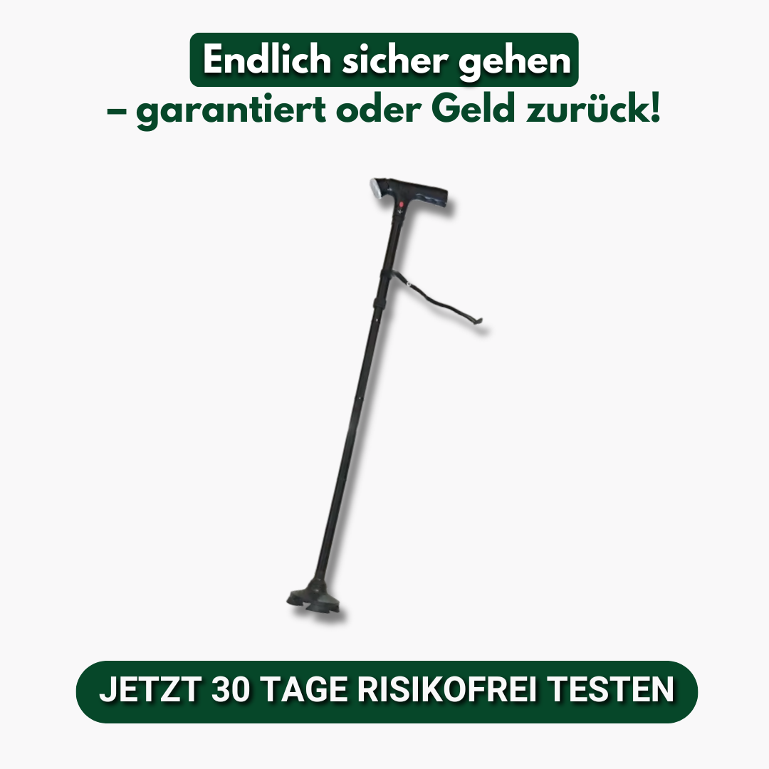 SafeWalk™ Gehstock - Mehr Halt. Mehr Sicherheit.