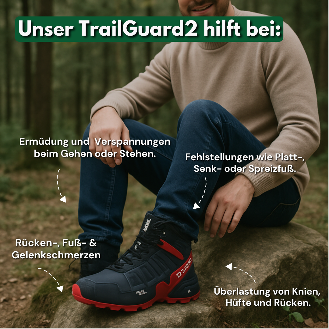 TrailGuard 2.0 - Winter & Wanderschuhe - Wasserdicht und Rutschfest