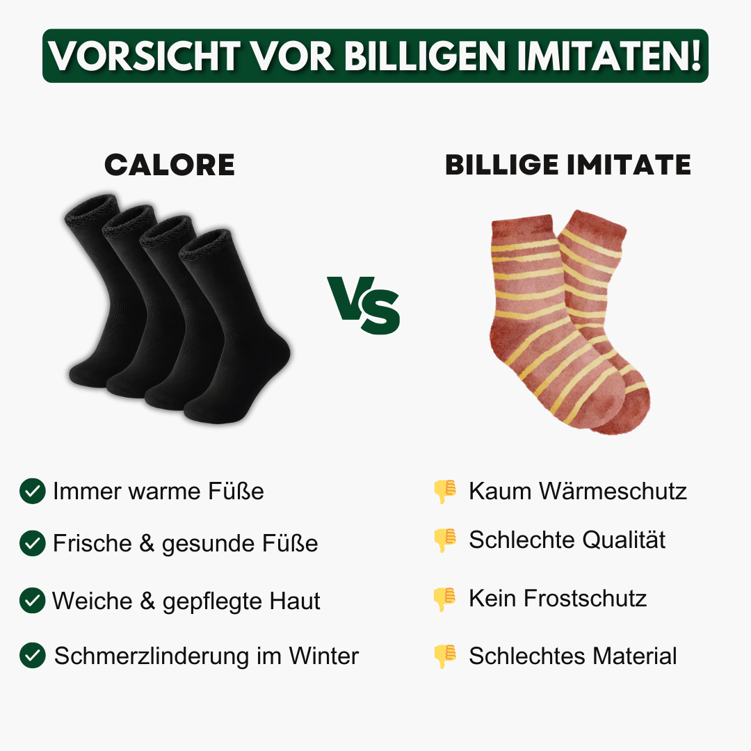 Calore - Orthopädische Thermo-Socken / 2er Paar