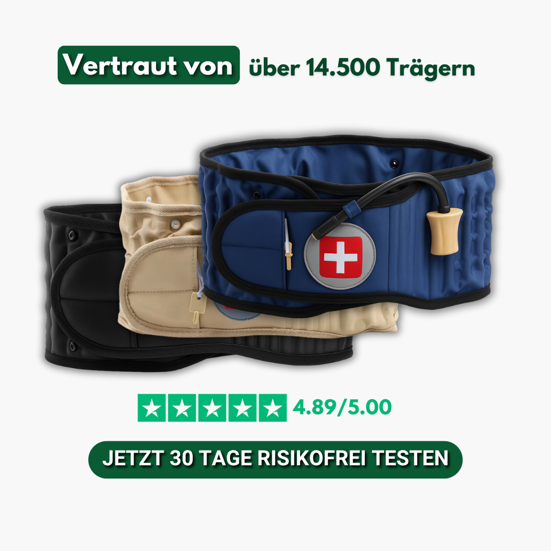 Orthogurt™ - Orthopädischer Lendengurt Rückengurt - Schmerzfrei durch den Tag