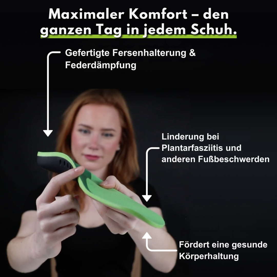 ComfortFit – Orthopädische Einlegesohlen | 1 Paar