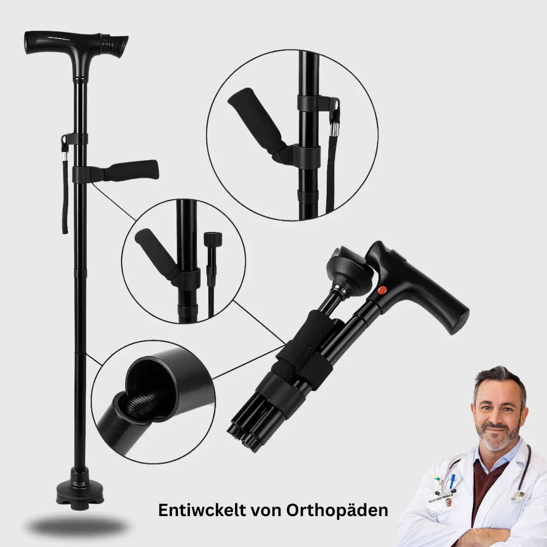 SafeWalk™ Gehstock - Mehr Halt. Mehr Sicherheit.